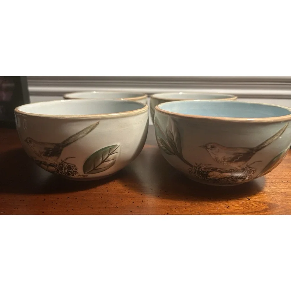 Fitz & Floyd Fitz Floyd Fitz And Floyd Toulouse Small Fruit Bowls Set Of 4 PO39k